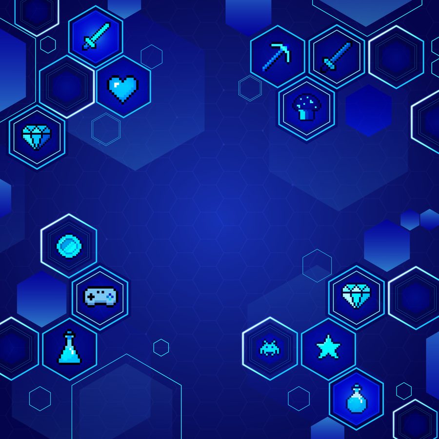 Good Game background, design draft 3