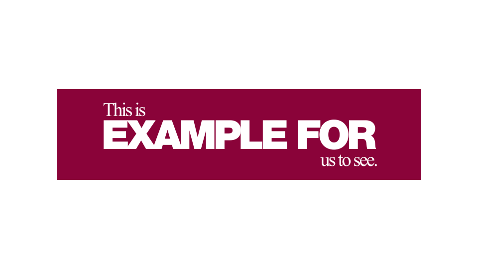 Raw text holder